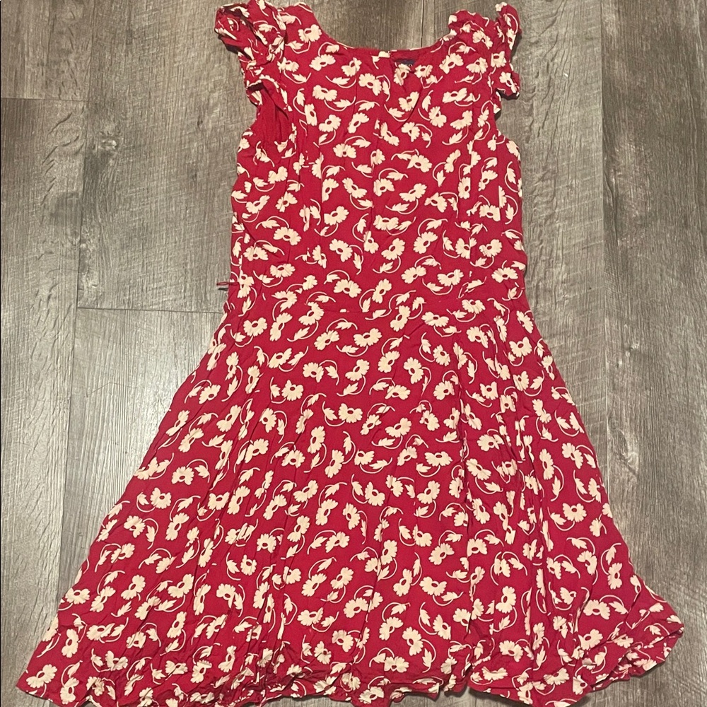 Polo by Ralph Lauren Red and White Kids Dress